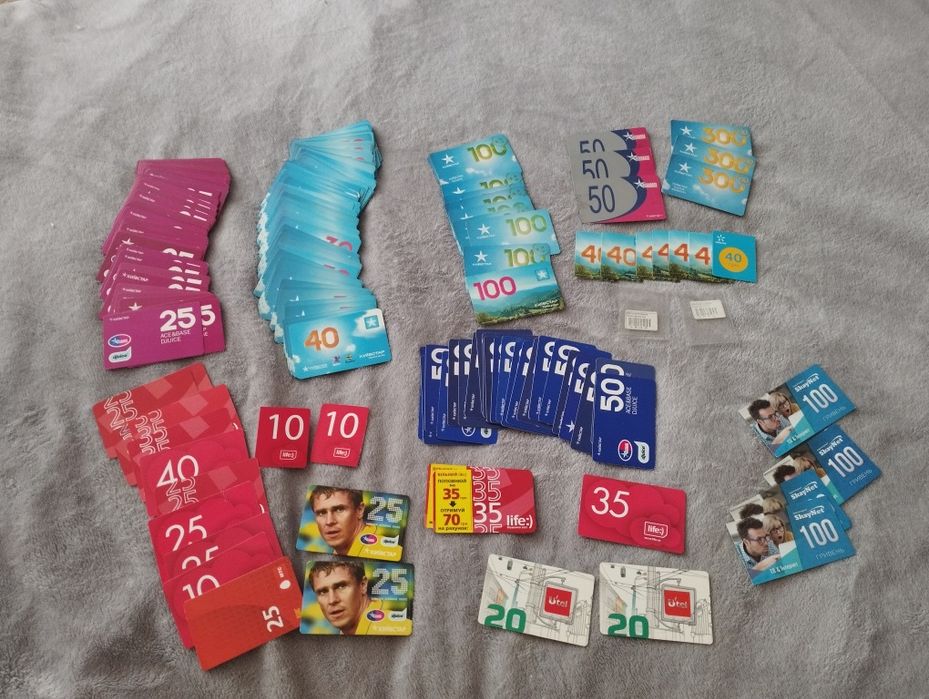 Картки поповнення