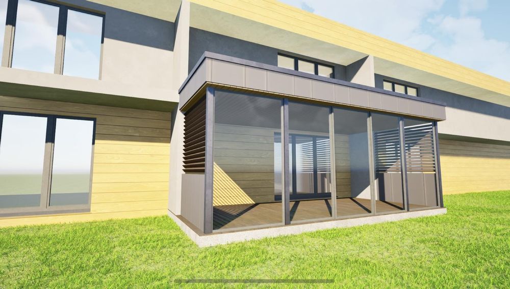 Тераси , альтанки каркасні будинки