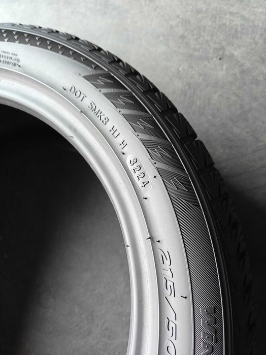 2шт R17 215 50 шини зимові Hankook Winter I*cept IZ2 W616 агресивні арктичні Корея