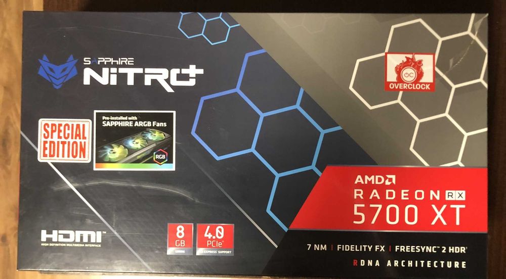 Sapphire Nitro RX 5700XT BE