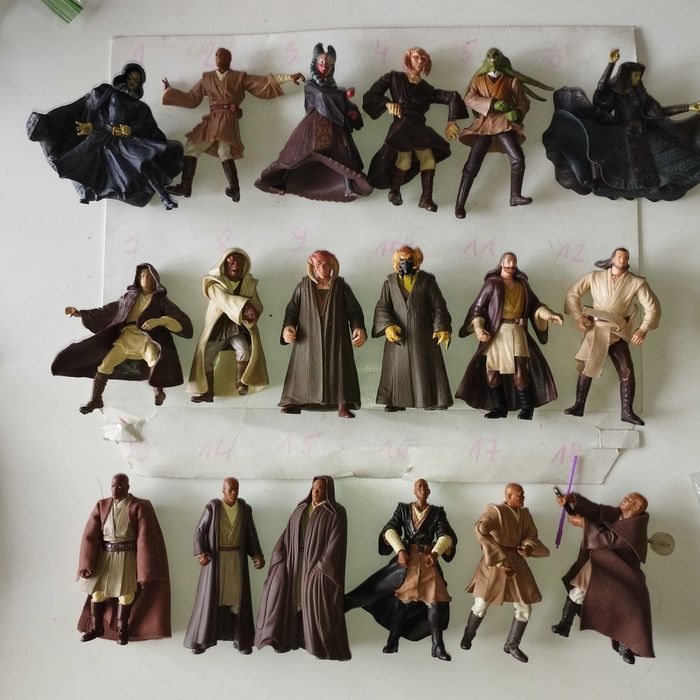 Figurki Star Wars-zestaw 3 figurek Jedi
