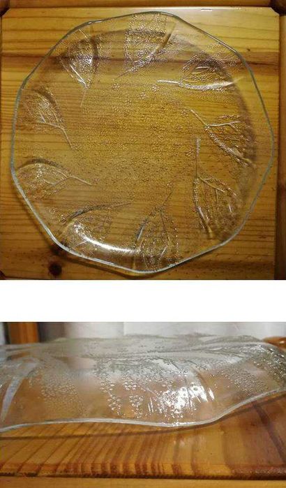 1 Prato para doçaria + 1 fruteira/saladeira.