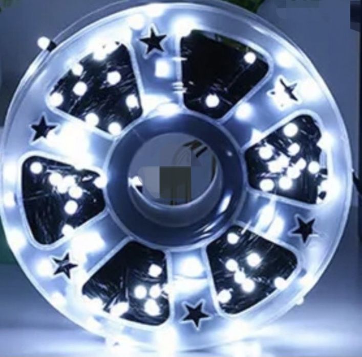 Lampki na w szpuli gruby kabel aż 35M z Iskra FLASH