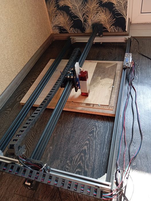 Лазерний гравер 80 ват 100 на 40/100