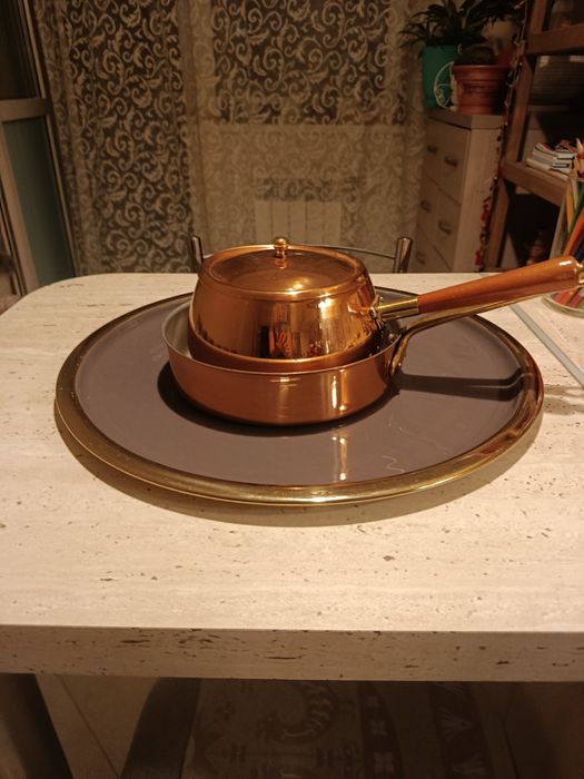 Продам медный сотейник.