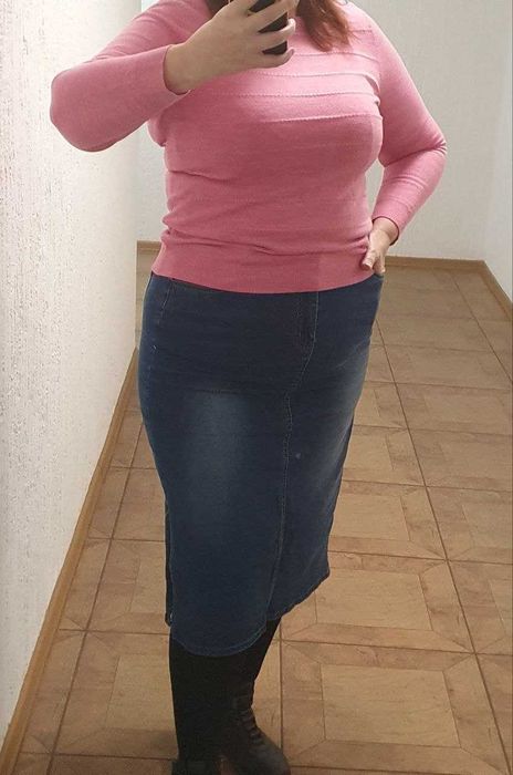 Спідниця джинсова розмір 54