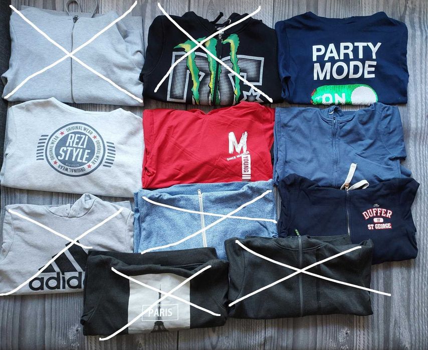 DUFFER super bluza z kapturem r. S