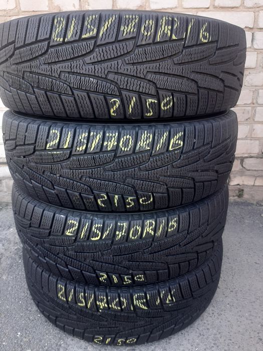 Шини б/у 215/70R16 KUMHO зима.