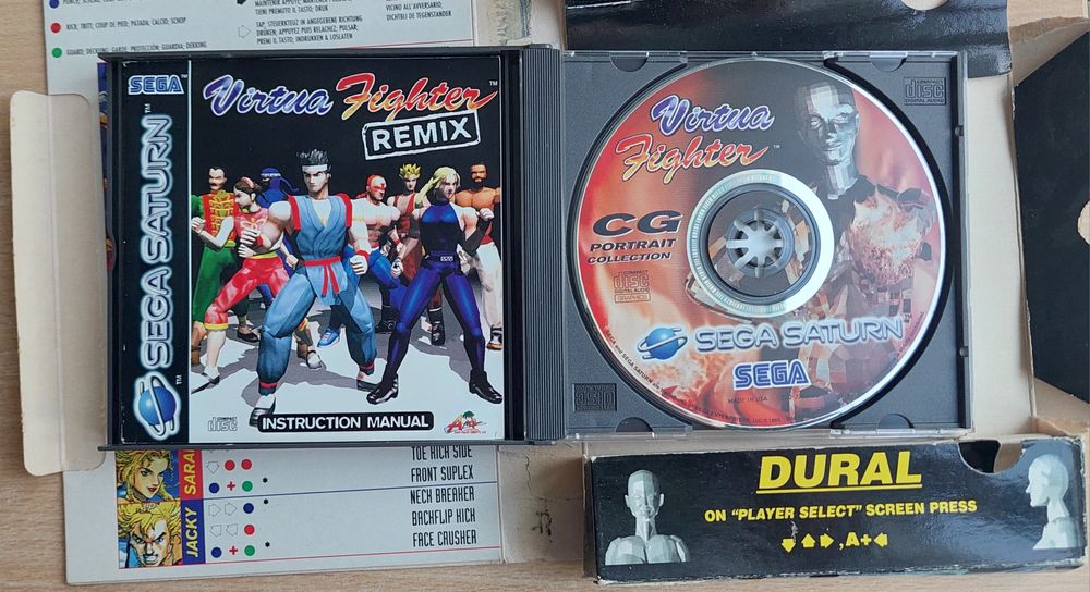 Virtua Fighter Remix Sega Saturn