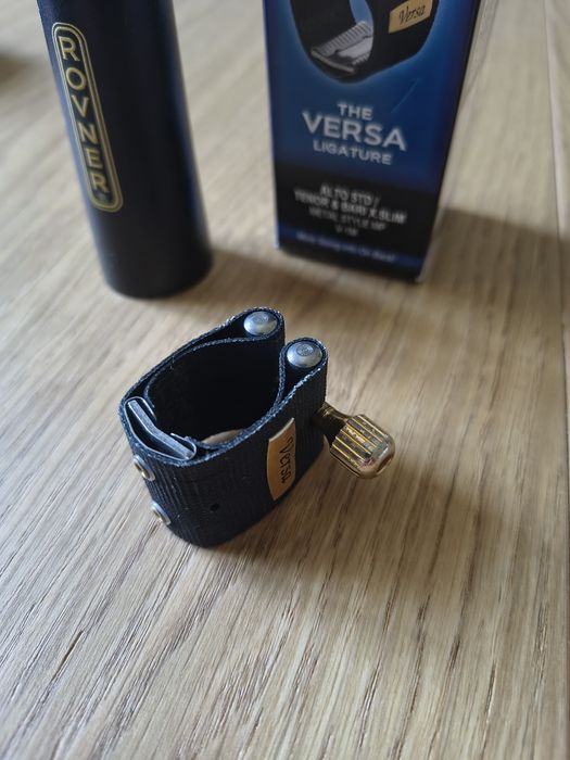 Ligatura Rovner Versa V-1M - saksofon altowy, ustnik metalowy Beechler