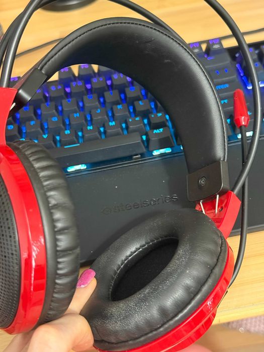 MSI Gaming Headset (czerwono-czarne)
