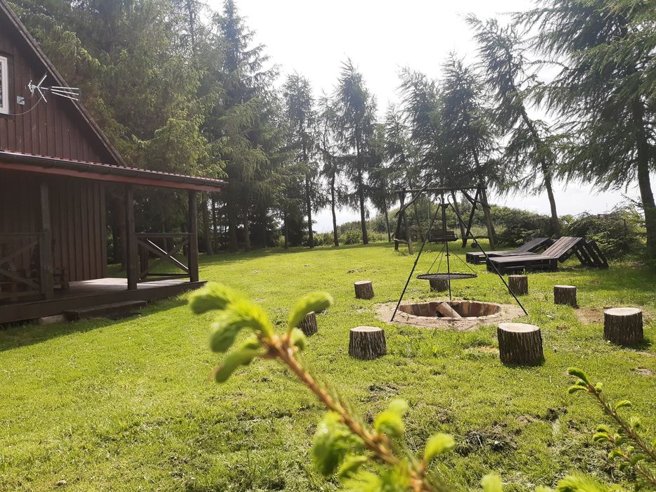 WOLNY,  Domek blisko jeziora Hańczy