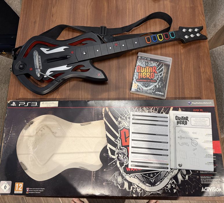 Guitar Hero Warriors of Rock PS3 komplet