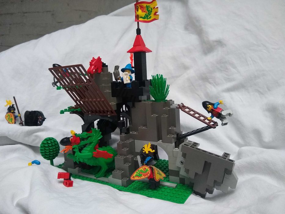 1993 Jaskinia Smoka LEGO 6076 Castle Dragon Knights instrukcja Rycerze