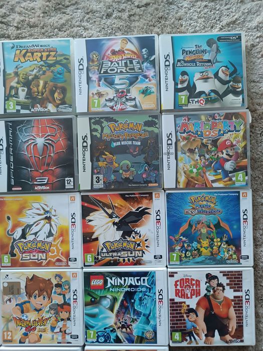 Jogos Nintendo DS e 3DS