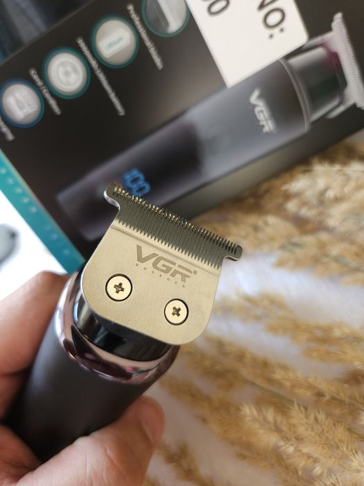 Професійний Триммер для бороди vgr 937 тример машинка трімер гоління