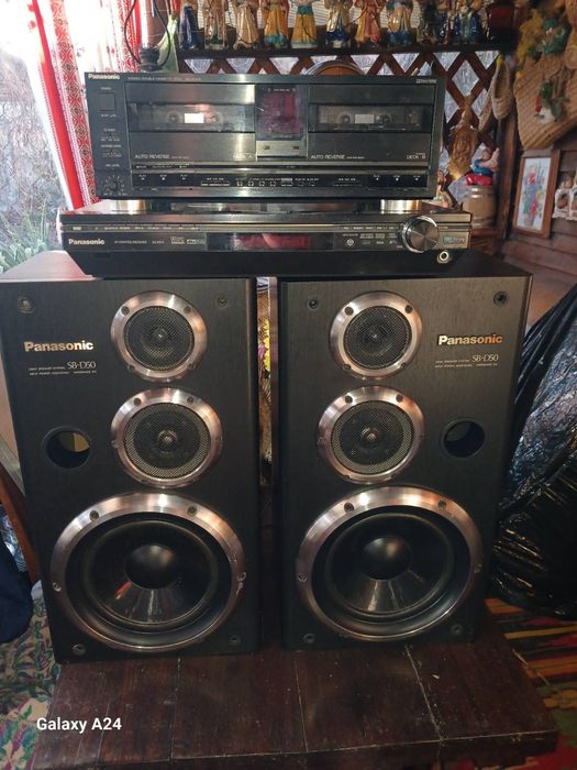 Колонки Panasonic+,ресивер