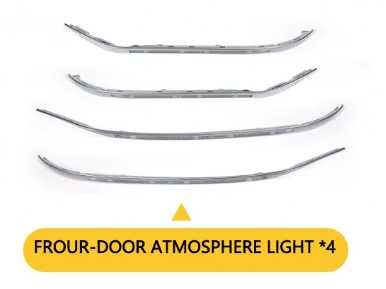 Kit 64-cores Luz Ambiente para Mercedes Classe-C