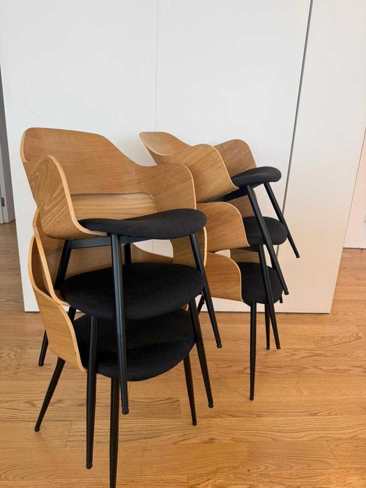 Conjunto de cadeiras de sala (preço por cadeira) coleção HVIDOVRE da JYSK