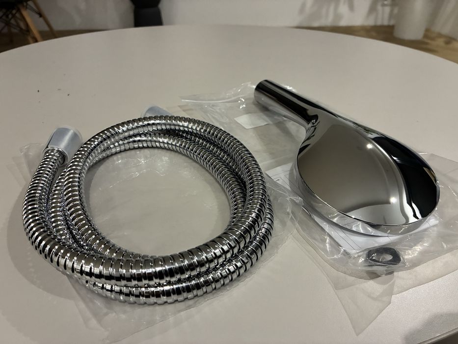 Rączka Prysznicowa Omnires YOSEMITE-RCR 5 Funkcji i Wąż |  NOWE