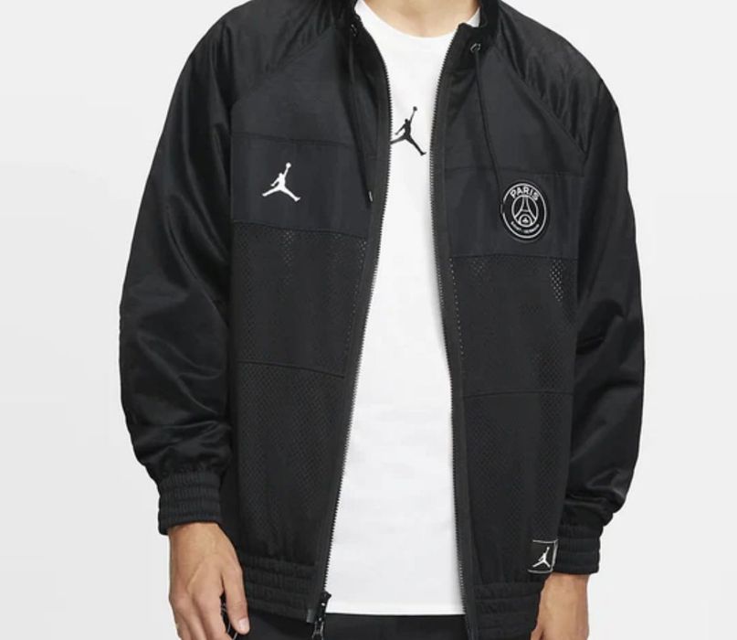 Casaco nike e air Jordan preto