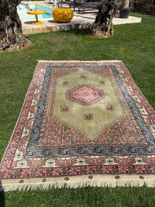 Kaszmirowy wełniany dywan r.tkany Marocco Maroko 290x200 WYPRZEDAŻ -70%