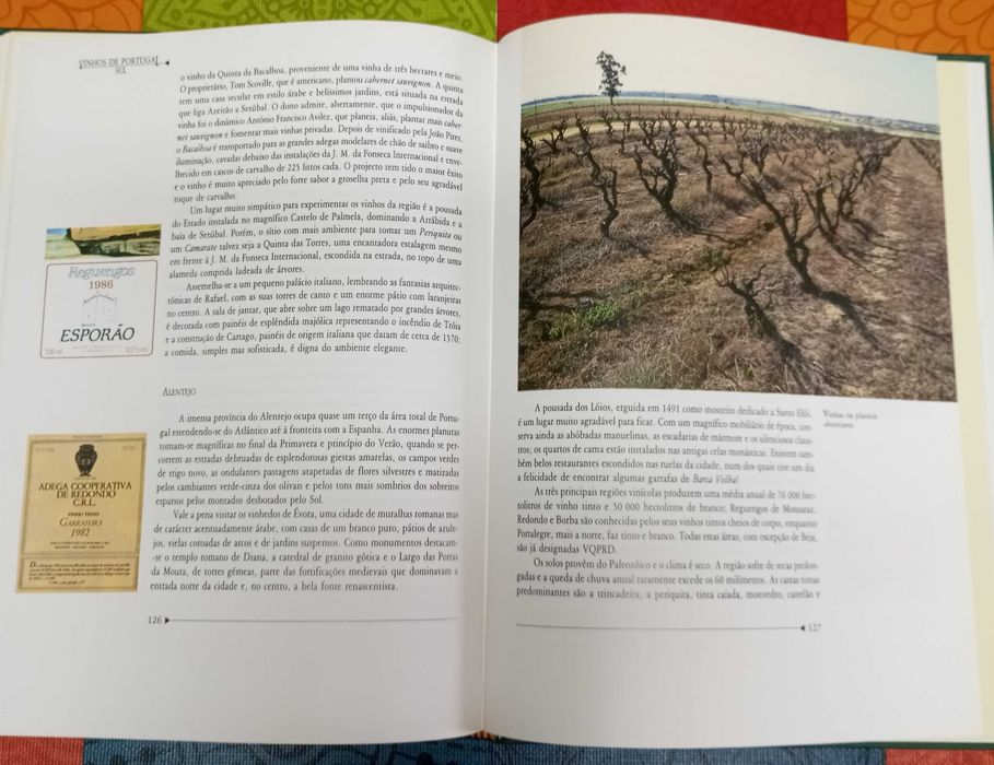 Livro Vinhos de Portugal
