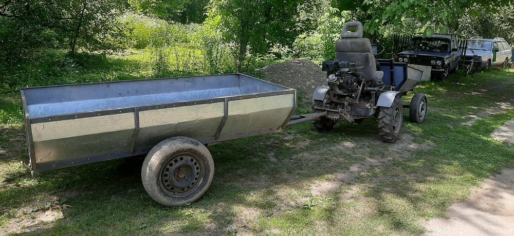 Прицеп до мінітрактора