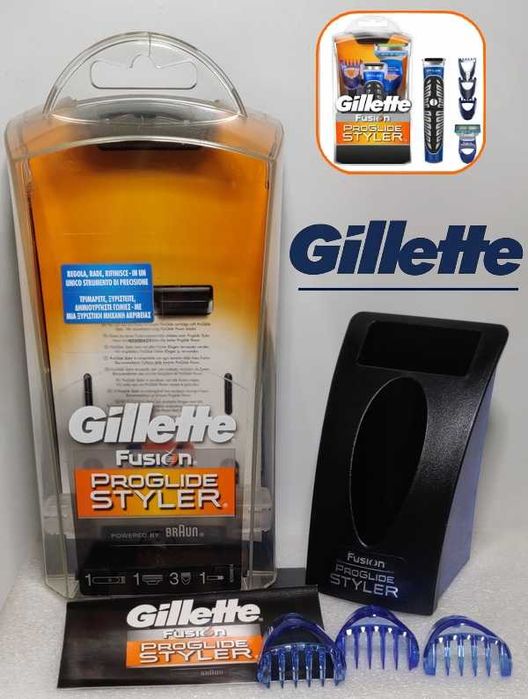 Подставка/запасные насадки для бритья на электростайлер Gillette/BRAUN