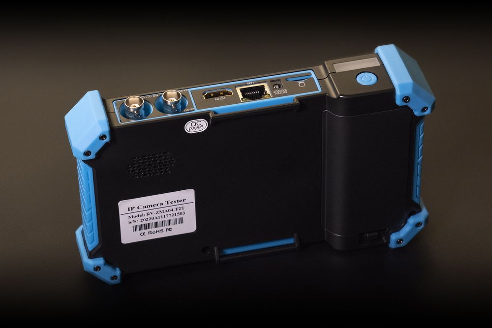 Тестер відеокамер RV-ZMA04-F2T з сенсорним екраном з трасувальником