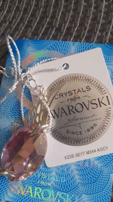 Nowa Srebrna Bransoletka ARANDE  Kryształ Swarovski Srebro 925