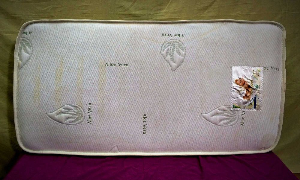 Матрац Aloe Vera 60х120х6 детский жёсткий с кокос.койрой чехол съемный