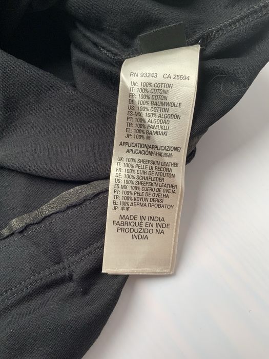 Diesel футболка, поло з шкіряним коміром, XL