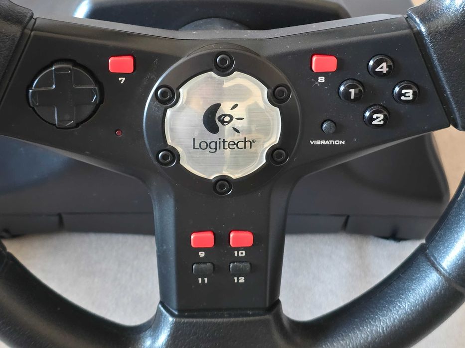 Kierownica PC Logitech Formula Vibration Feedback USB, stan bdb