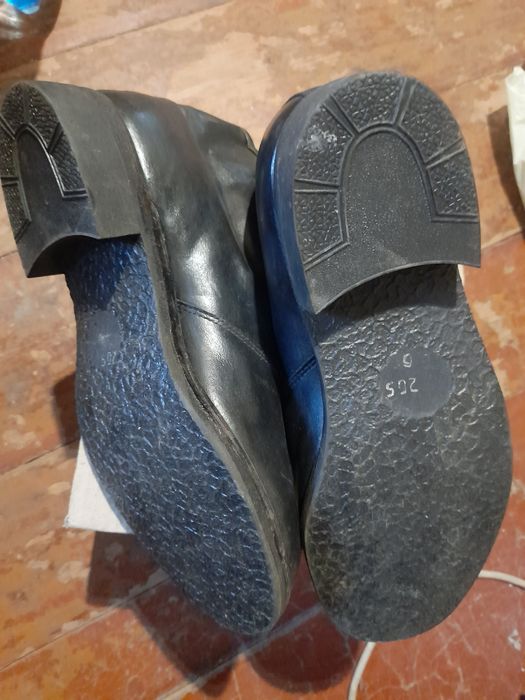 Полусапожки мужские кожаные СССР р.41