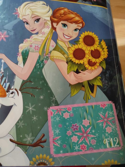 Álbum de cromos "Frozen, o reino do gelo"