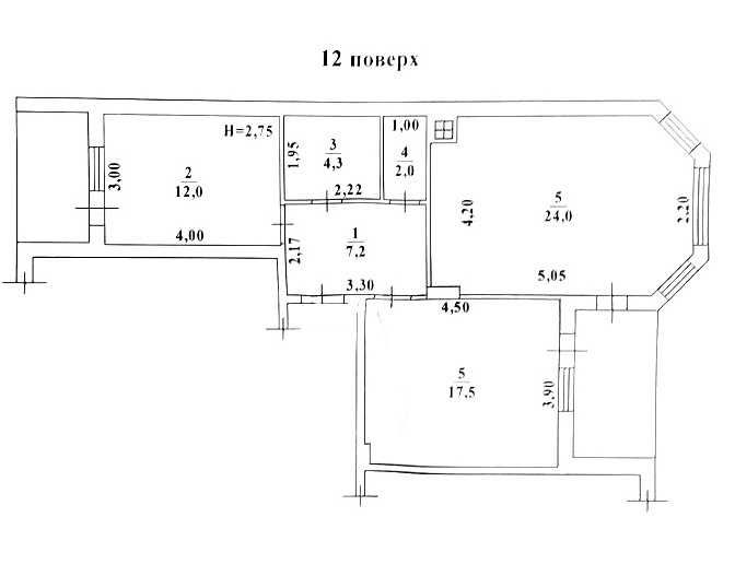 2-комнатная квартира по адресу ул. Радужный м-н (площадь 72,5 м²) - Atlanta.ua - фото 10