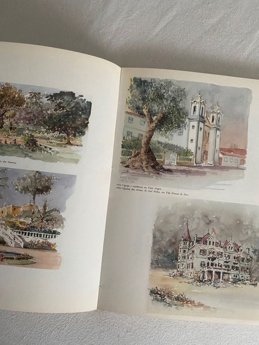 Livro Aguarelas do comandante Pinto Bastos