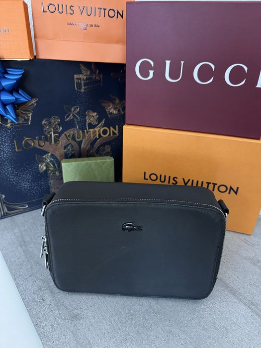 Сумка Lacoste/ сумка лакоста/ месенджер через плече