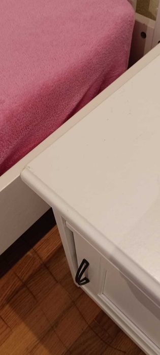 Mesinhas de cabeceira brancas IKEA Songesand