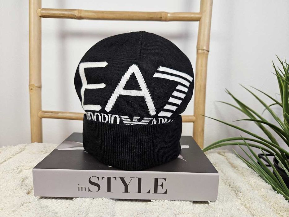 Gorro EA7 Visibility Preto M