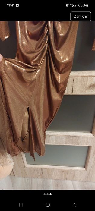 Sukienka marszczona S/M