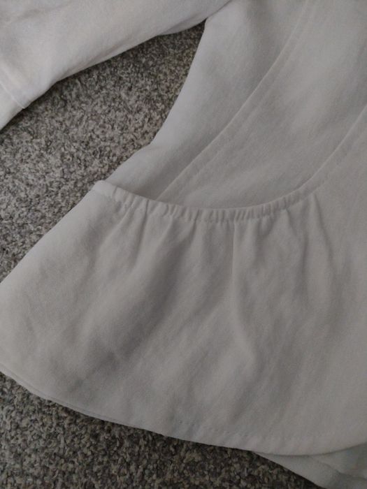 Biały żakiet damski, rozmiar 38