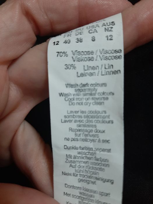 Boohoo wysoki stan wysoka osoba szerokie 12