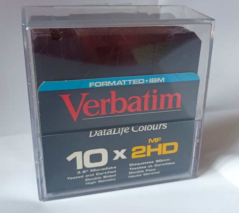 Dyskietka dyskietki 3.5" Verbatim opakowanie 10 szt.