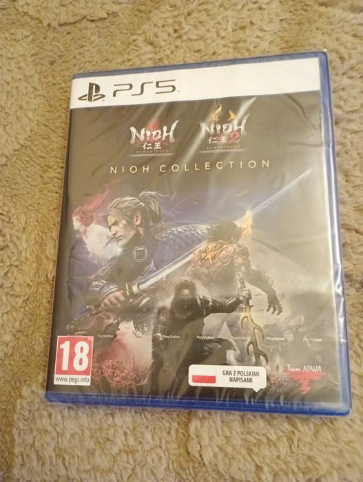 Nioh Collection PS5, nowa, zafoliowana, wersja PL, okładka PL