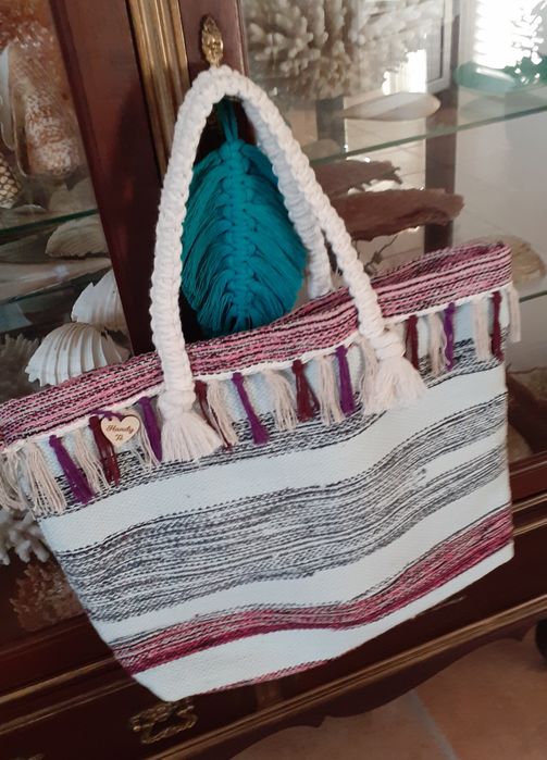 Sacos de praia artesanais