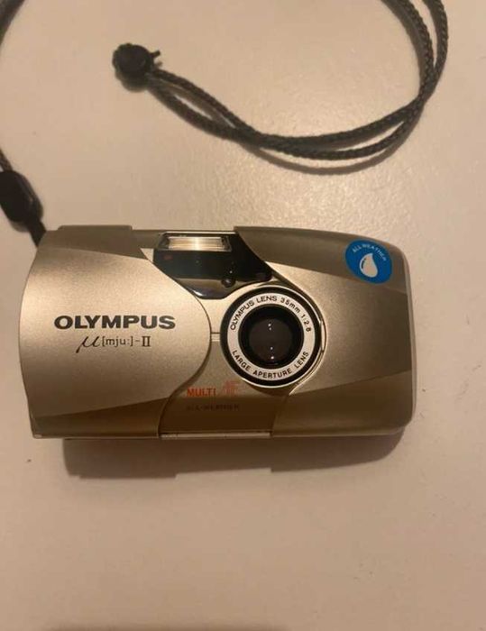 Câmera analógica Olympus mju II Silver