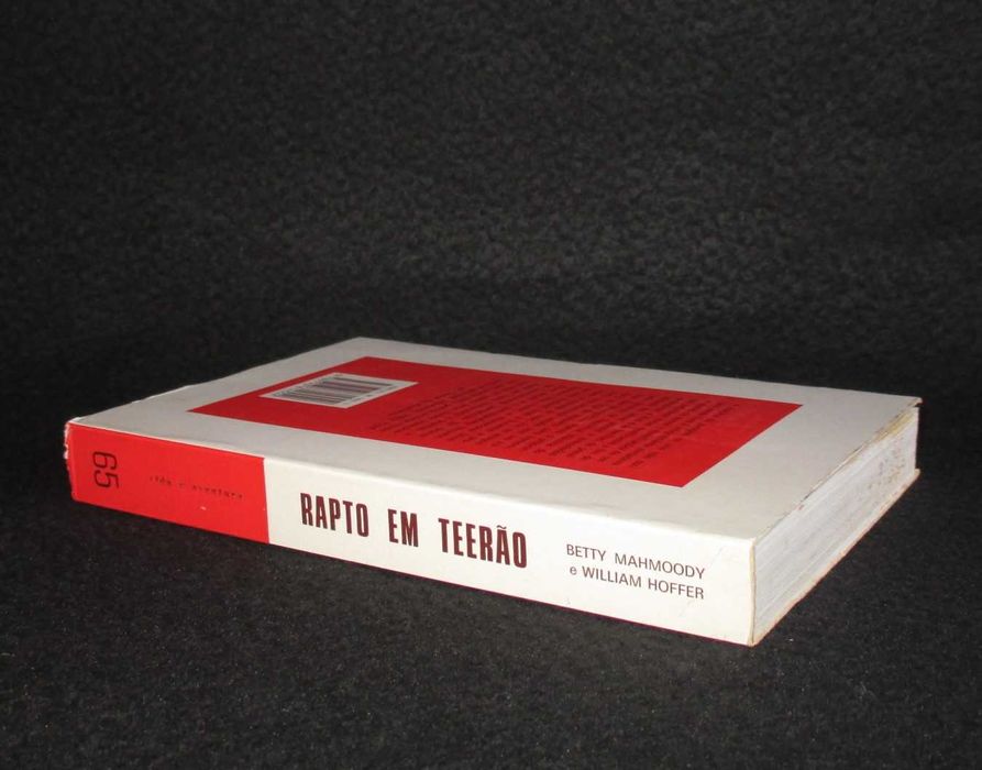 Livro Rapto em Teerão William Hoffer e Betty Mahmoody