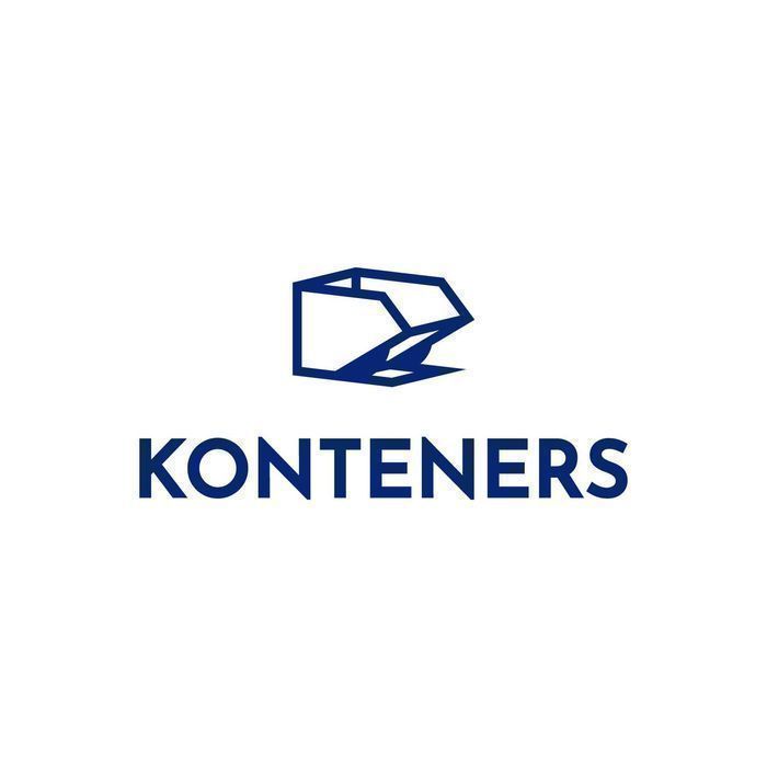 Kontener samowyładowczy Koleba 1m3 piasek/beton/gruz/drewno/ koliba